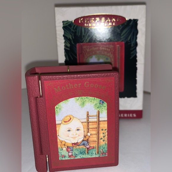 Vintage Hallmark Humpty Dumpty Mother Goose Book Series Christmas Ornament - Picture 3 of 12